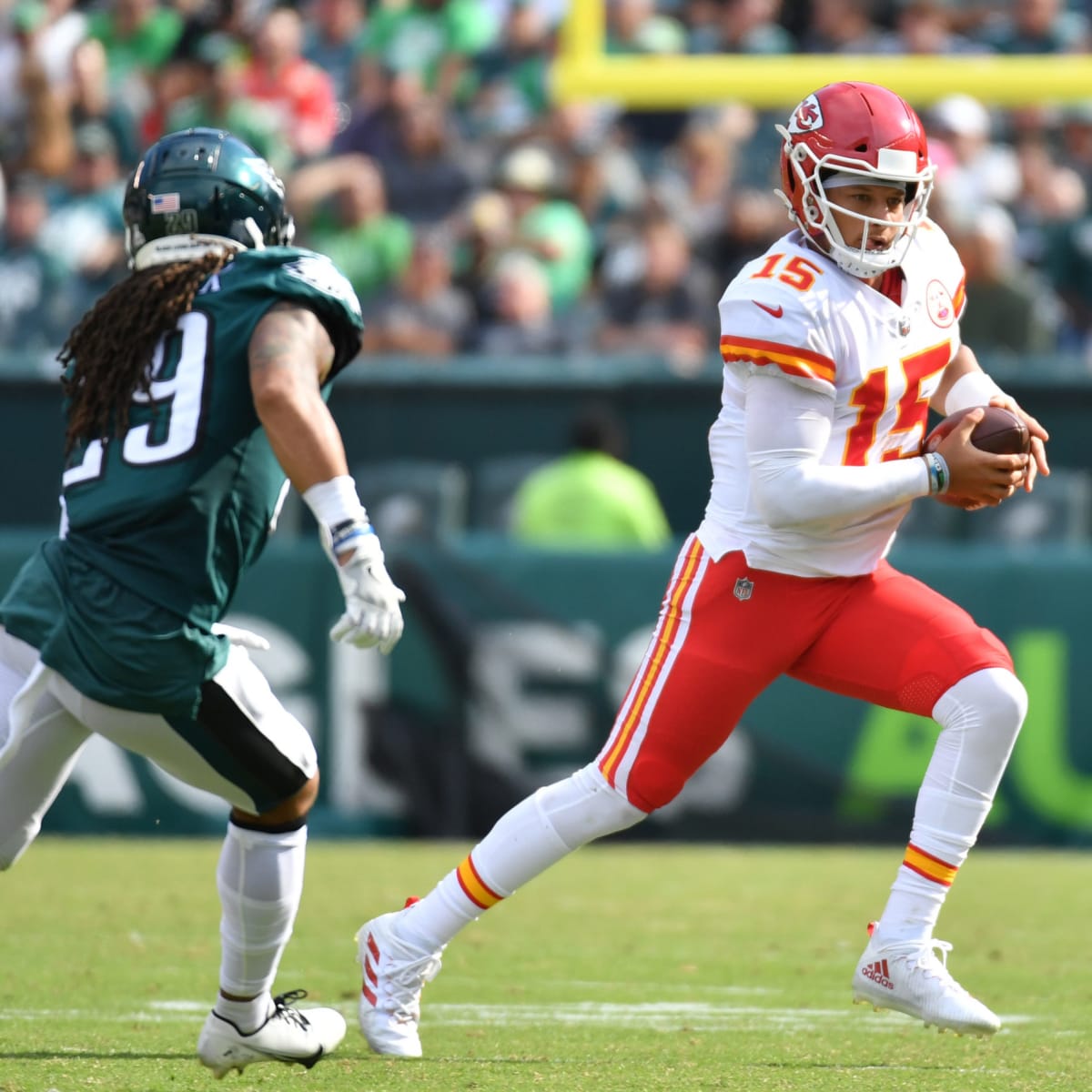 Chiefs' Patrick Mahomes discusses first Super Bowl with two Black QBs
