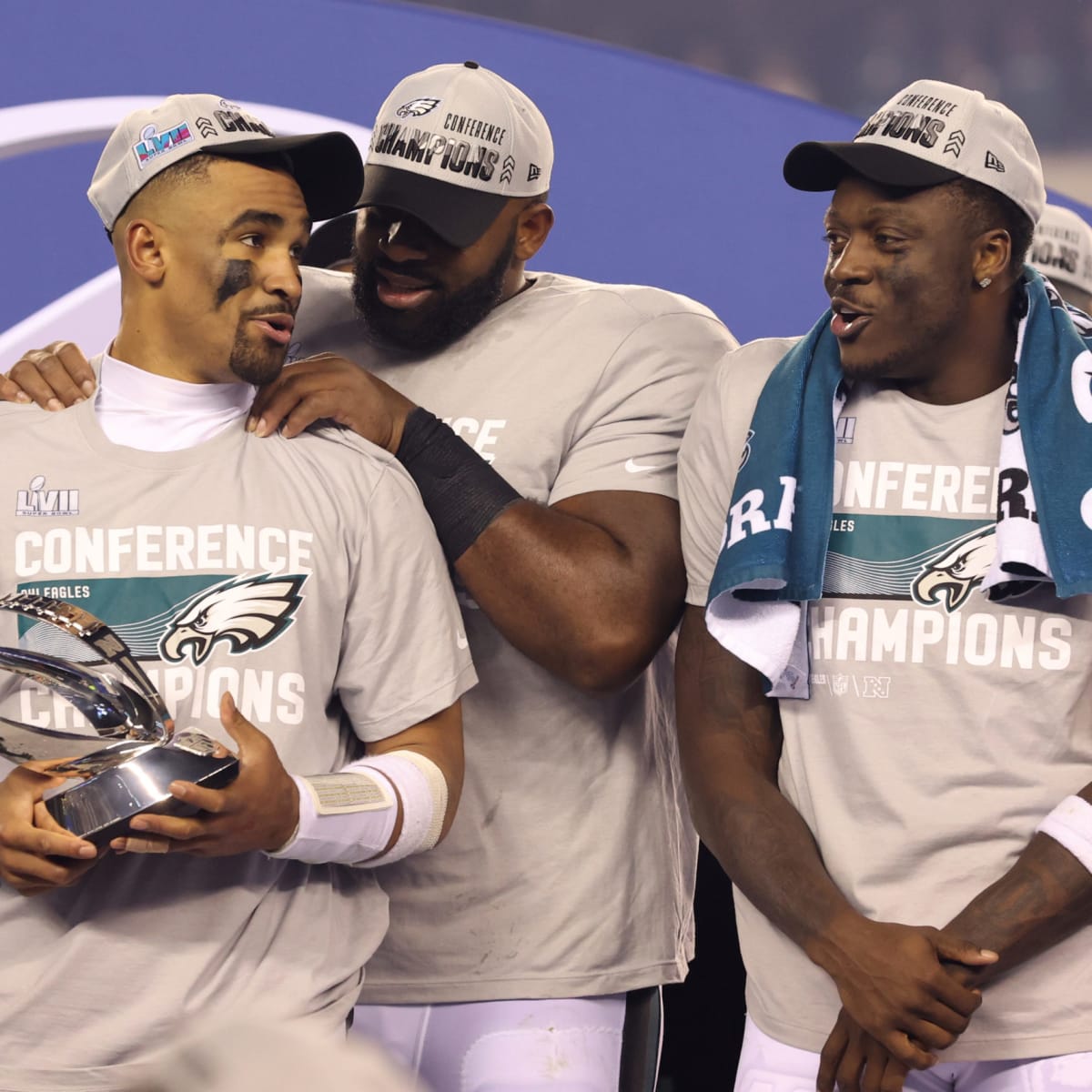 Eagles' dominance in trenches puts them on doorstep of Super Bowl