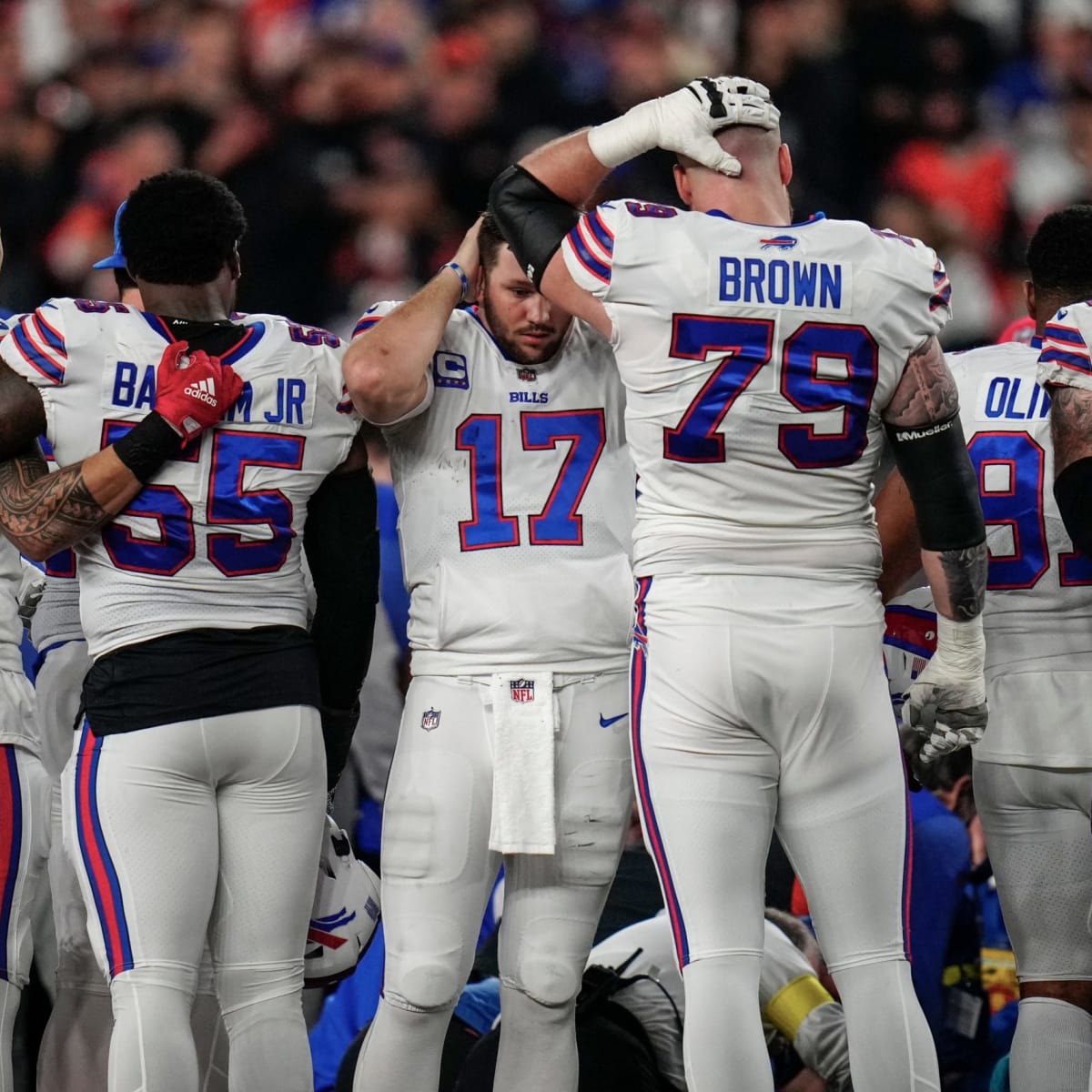 Bills vs. Bengals game postponed after player given CPR, taken to hospital  