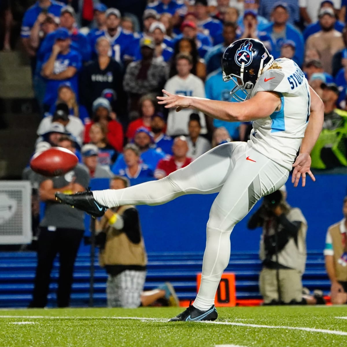 Titans Punter Ryan Stonehouse's Jersey and Cleats Headed to the Pro  Football Hall of Fame After Record-Breaking Rookie Season