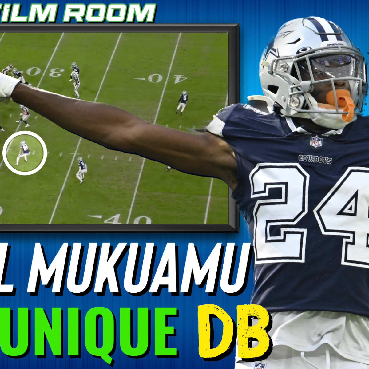 Cowboys' Israel Mukuamu is showing his versatility, highest-graded