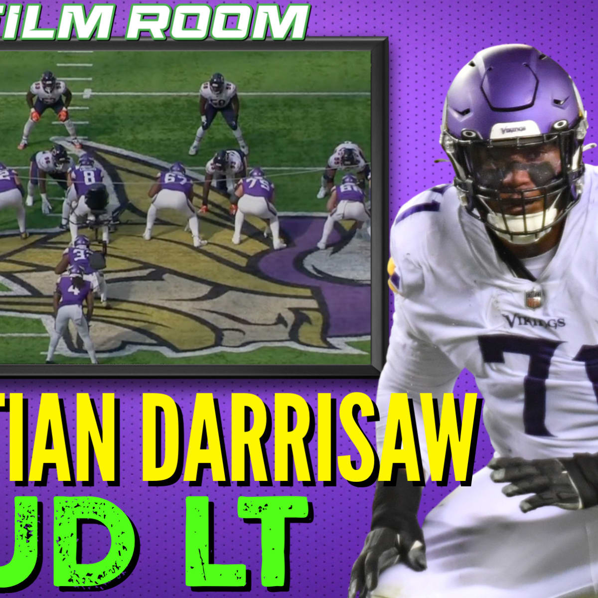 Christian Darrisaw is a BIG TIME LT: Film Breakdown - A to Z Sports