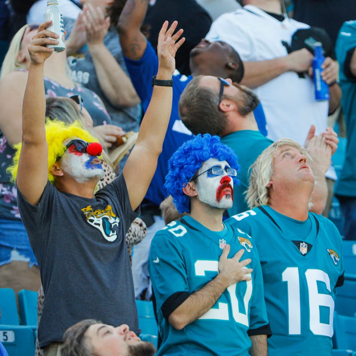 Jaguars fans are furious the team is selling other teams' gear at