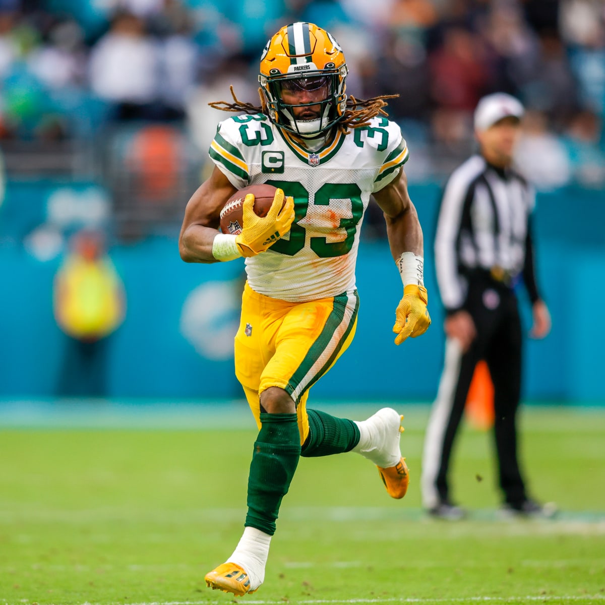 Packers believe they've created sweet solutions for Aaron Jones