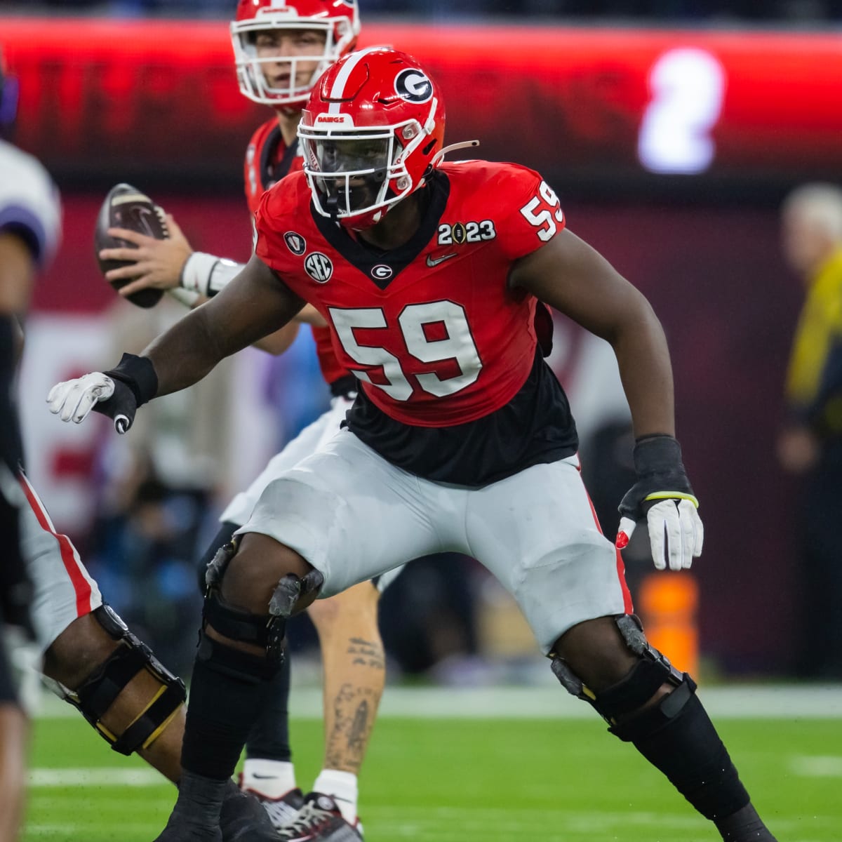 Steelers select Broderick Jones in the first round