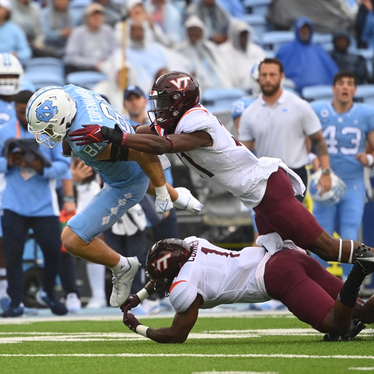 Chiefs trade up with Vikings to select Virginia Tech DB Chamarri Conner at  pick No. 119