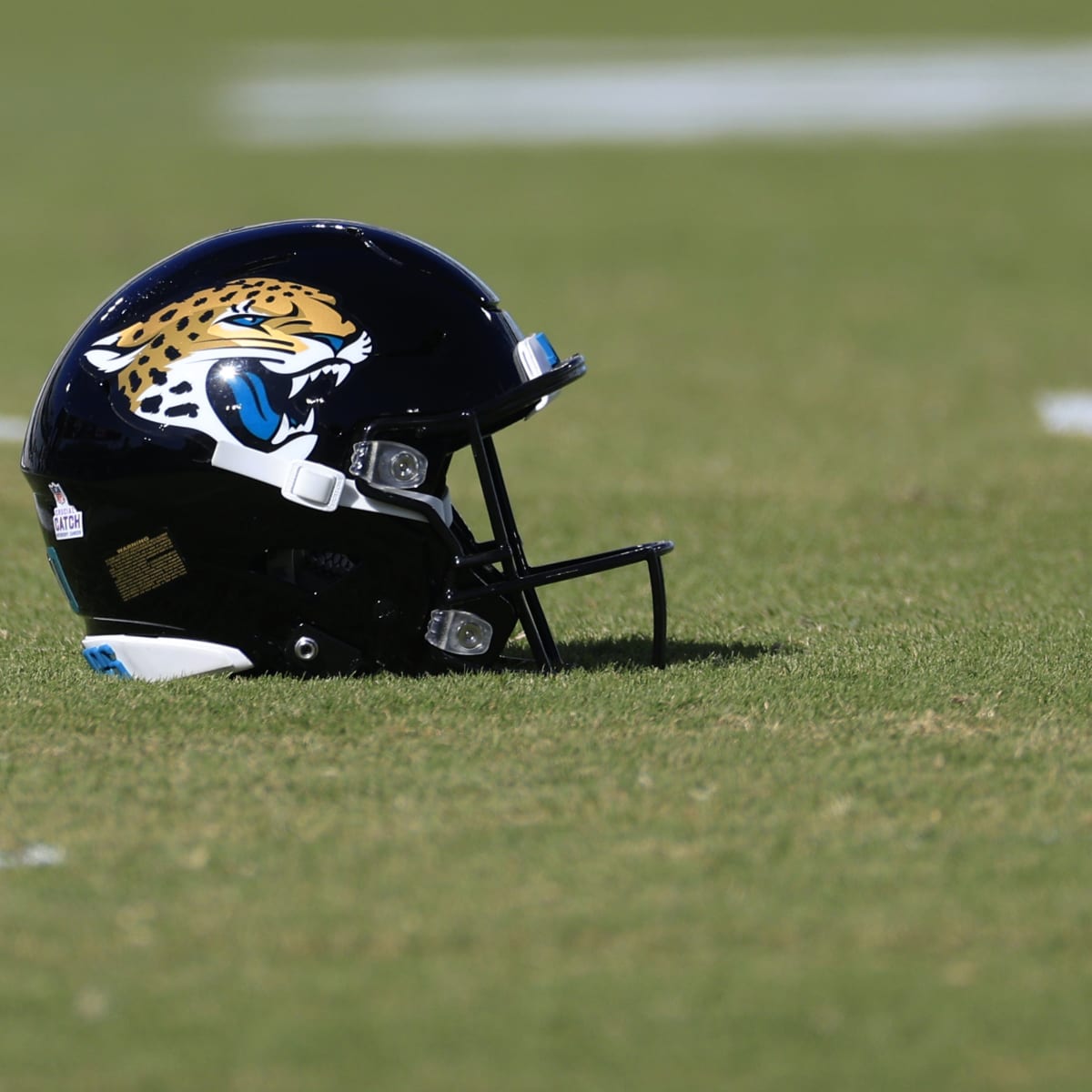 jaguars 2 tone helmet