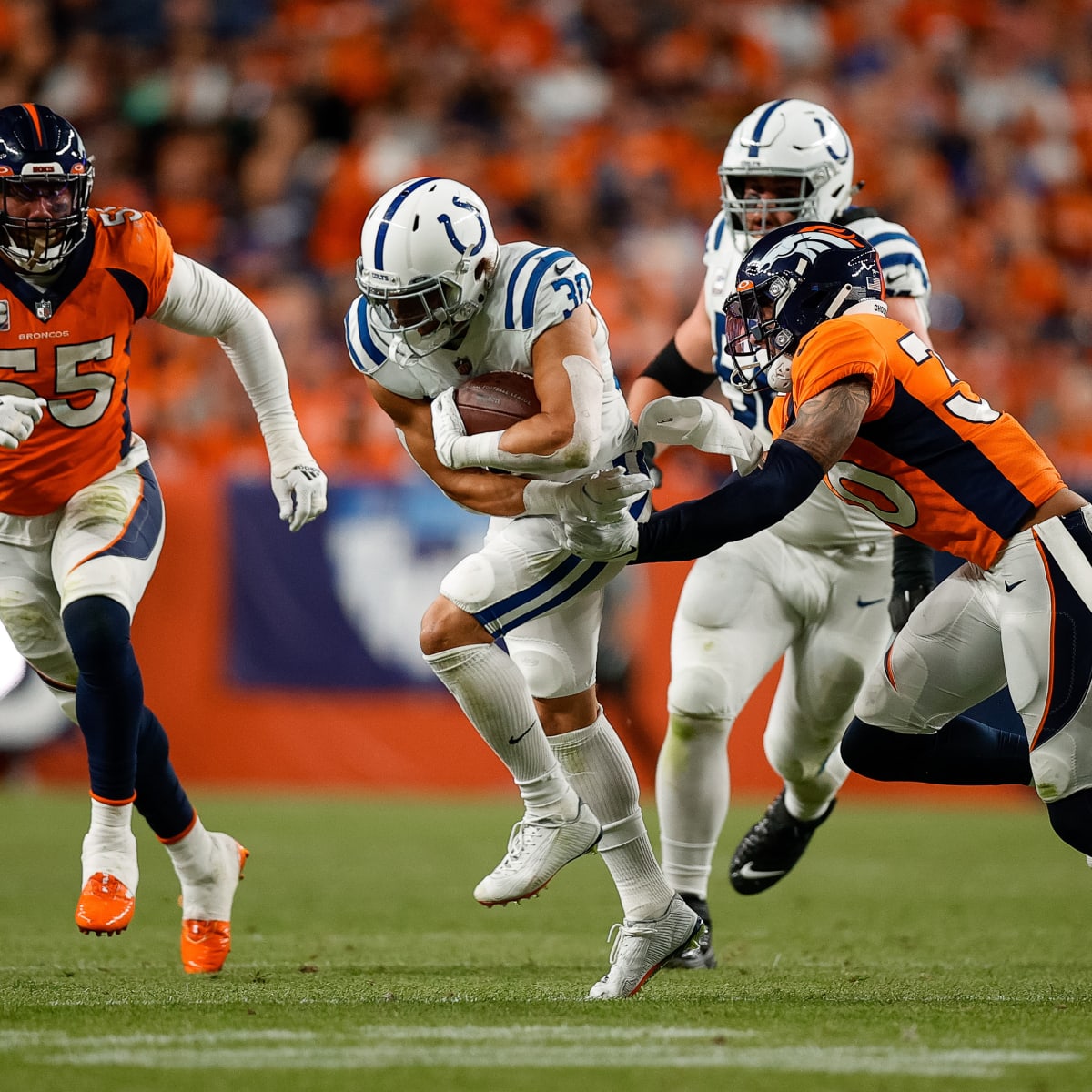 Predicting the Denver Broncos starting offense in 2023