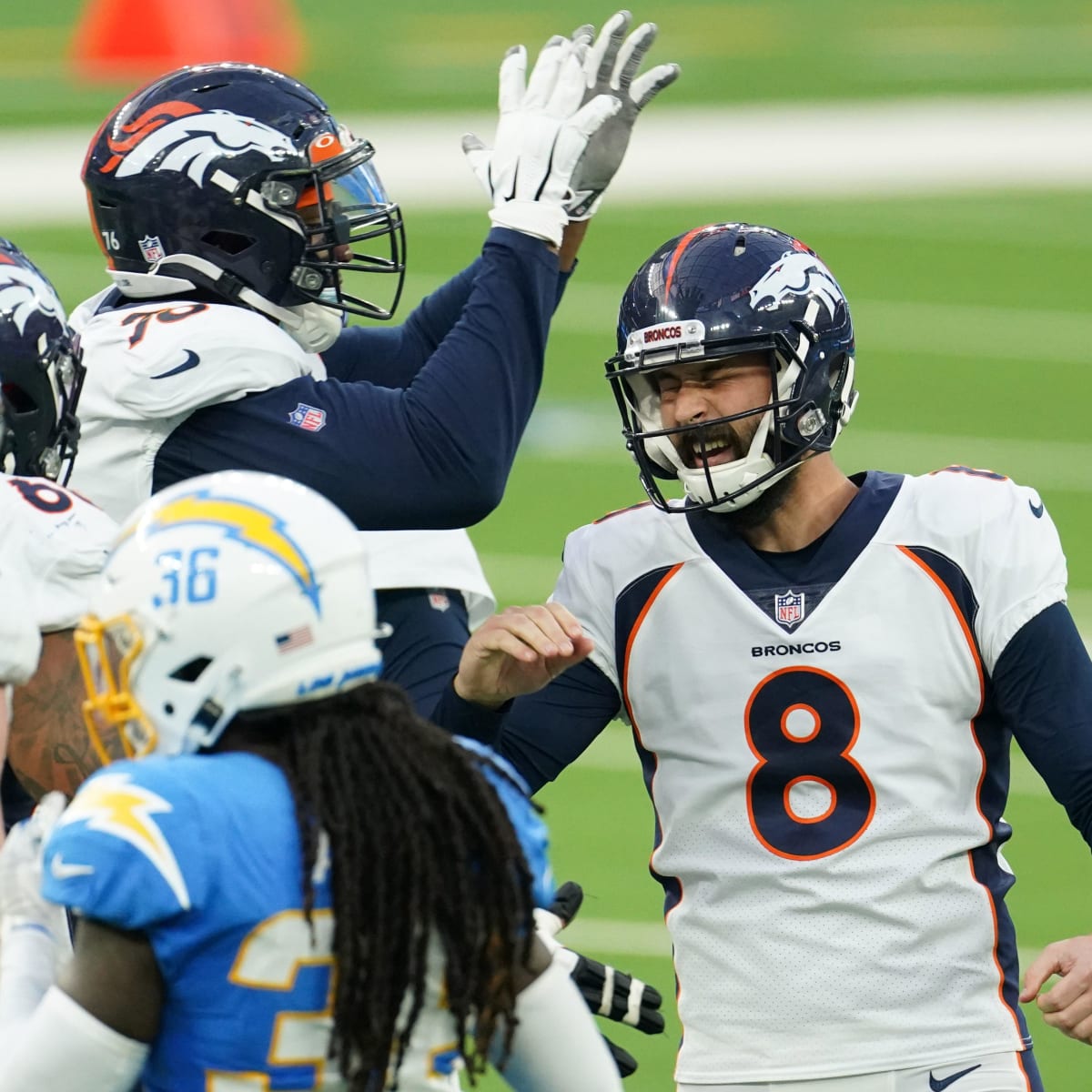 While Wil Lutz struggled, Brandon McManus was perfect in Week 1