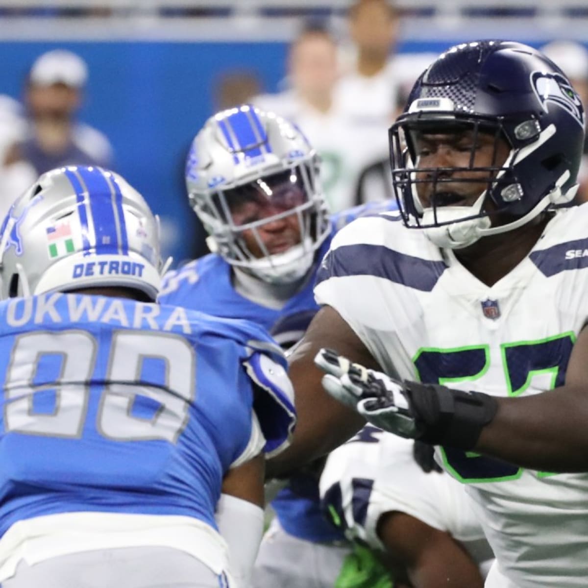 Evan Brown in center of Seahawks' chances at Detroit Lions