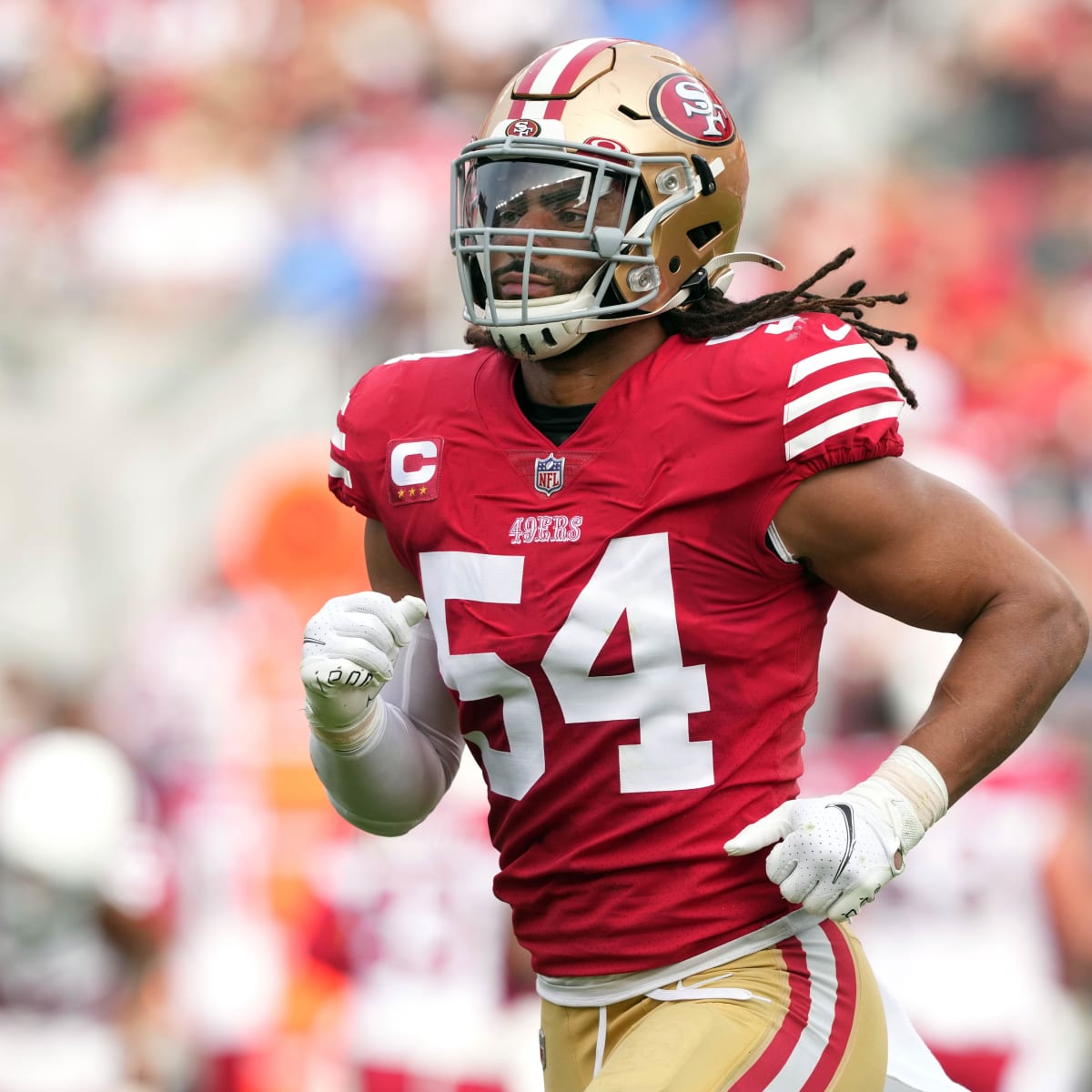 Fred Warner claims the top spot in AP's NFL linebacker rankings
