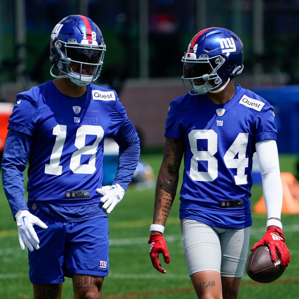 Sterling Shepard, Wan'Dale Robinson, six others, to miss the start of camp  - Big Blue View