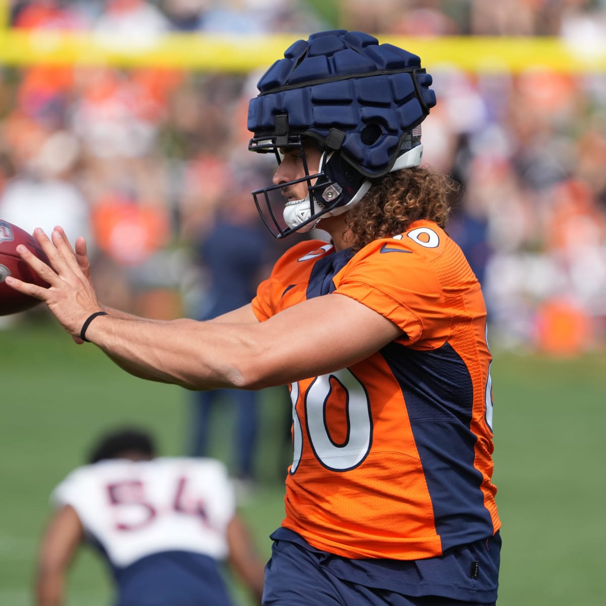 Some Broncos Linemen Appear At Training Camp With Unusual Extra