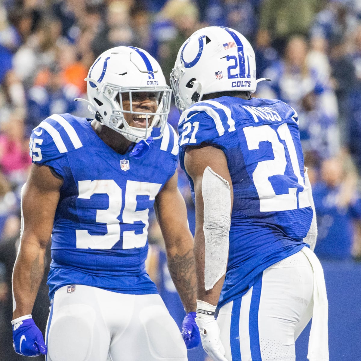 Colts running back Zack Moss breaks forearm during Monday practice