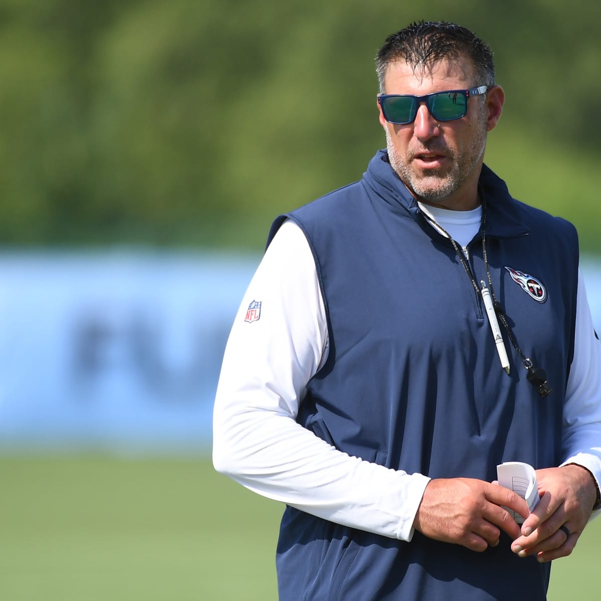 Mike Vrabel downplays Titans-Pats practice skirmish