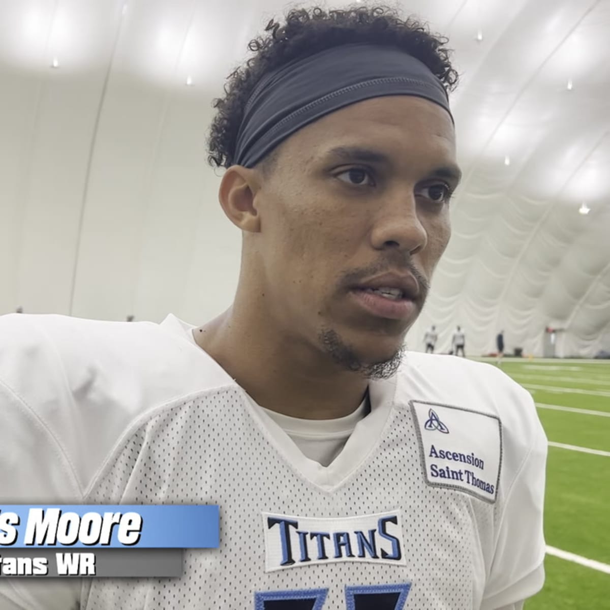 Titans WR Chris Moore Aims to Help Other Families Who've Lost a Child to  Stillbirth With My Cause, My Cleats Campaign