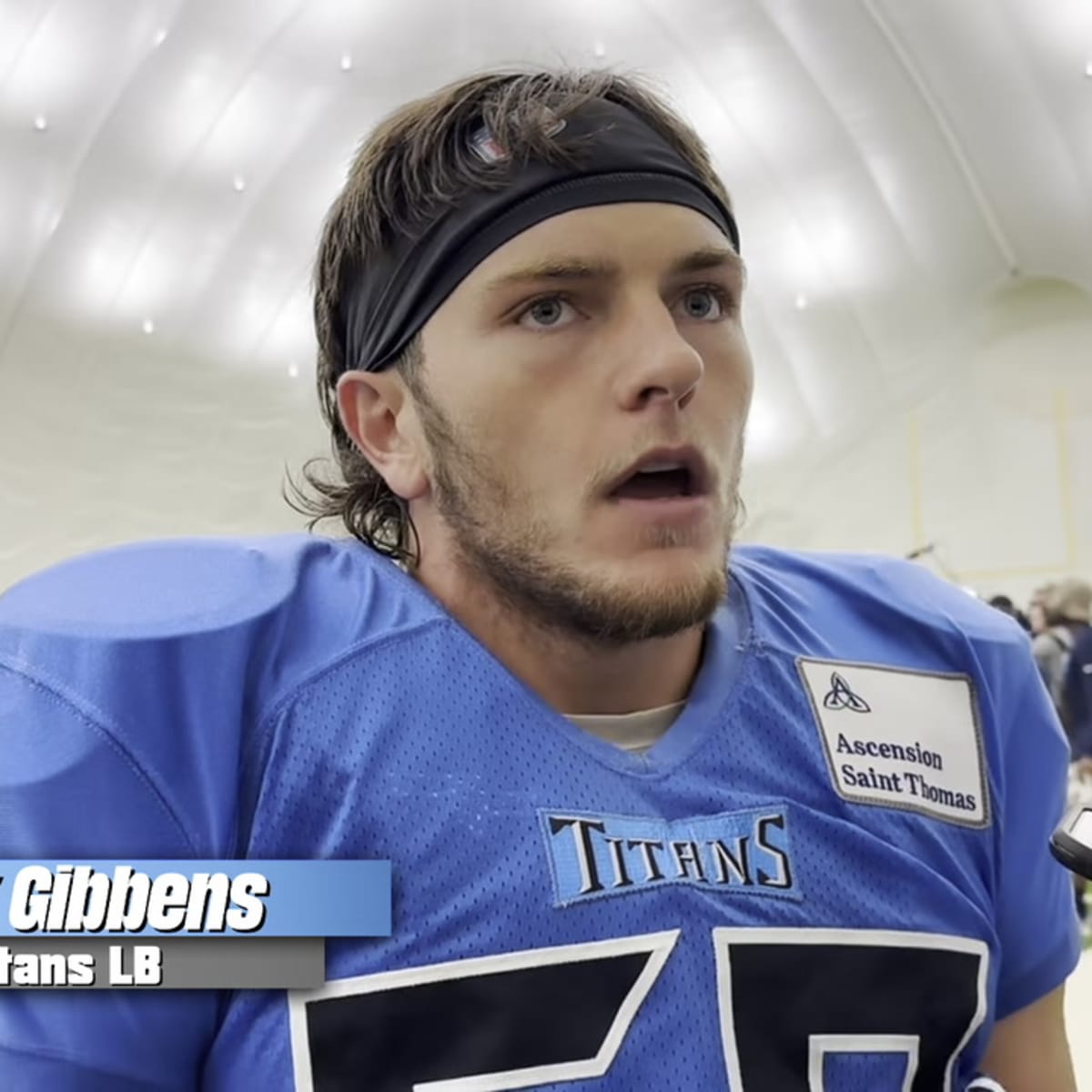 Starting ILB Jack Gibbens Making the Most of His Second Chance With the  Titans