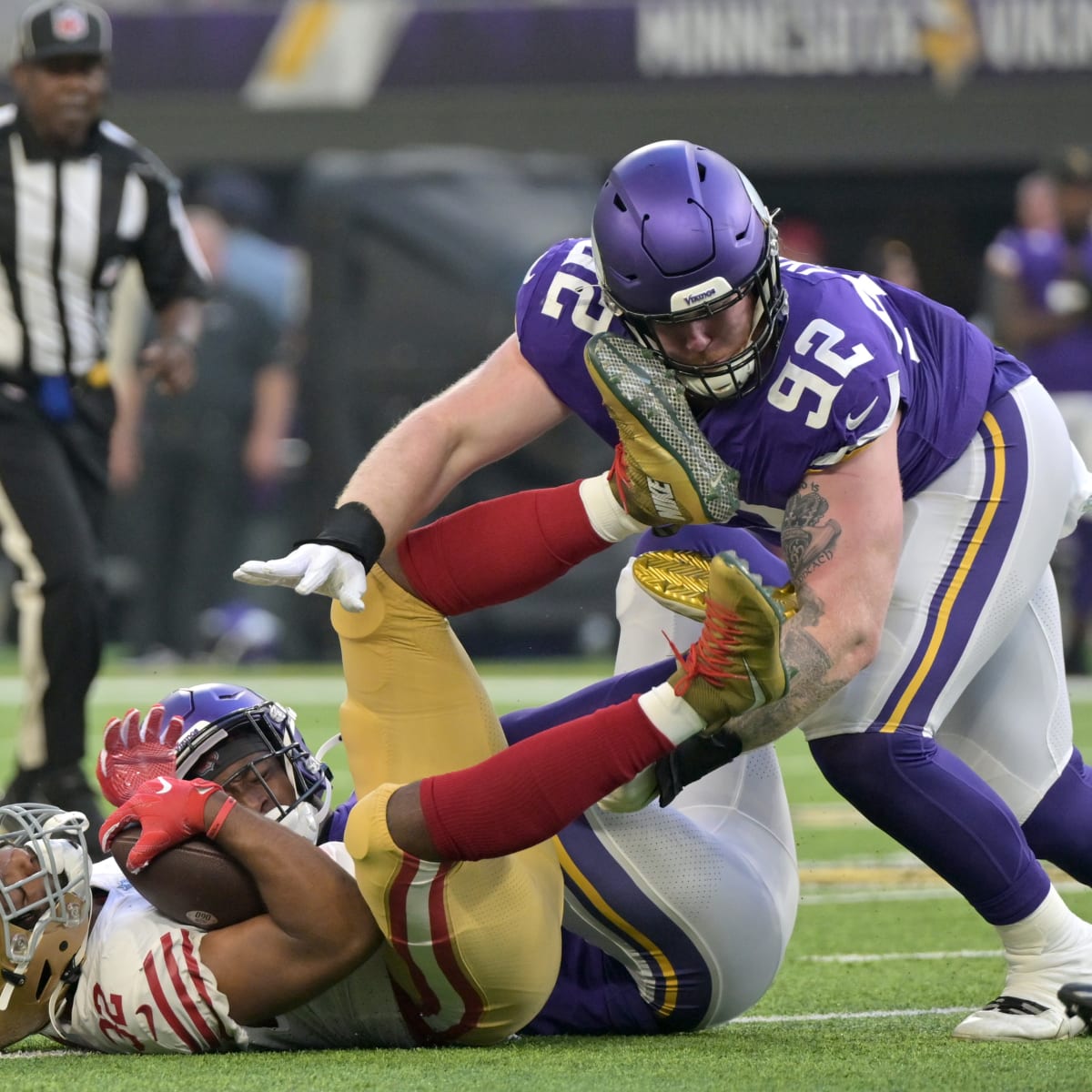 Minnesota Vikings wide receiver Trishton Jackson in action against