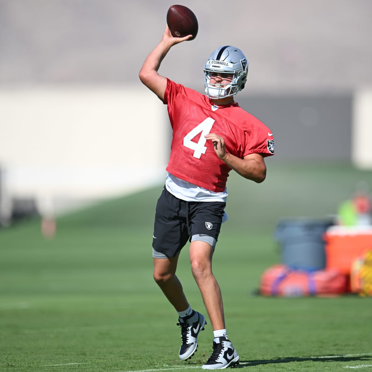 Raiders news: Aidan O'Connell was given the No. 4 by the organization