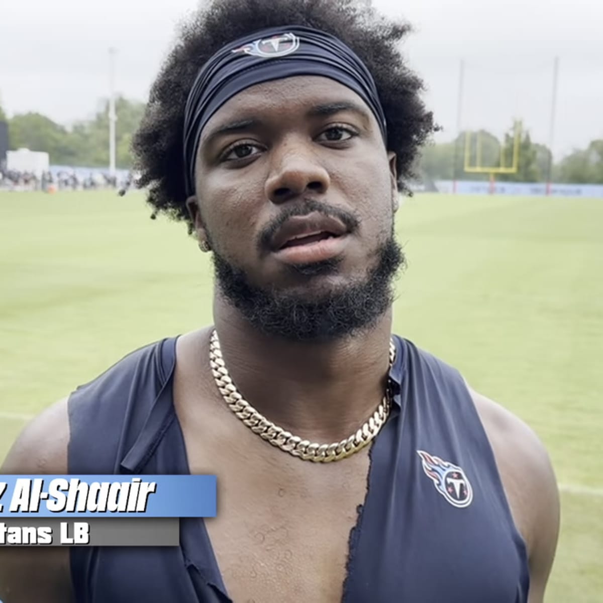 Titans' LB Azeez Al-Shaair has Hulk-like tendencies on and off the field -  A to Z Sports