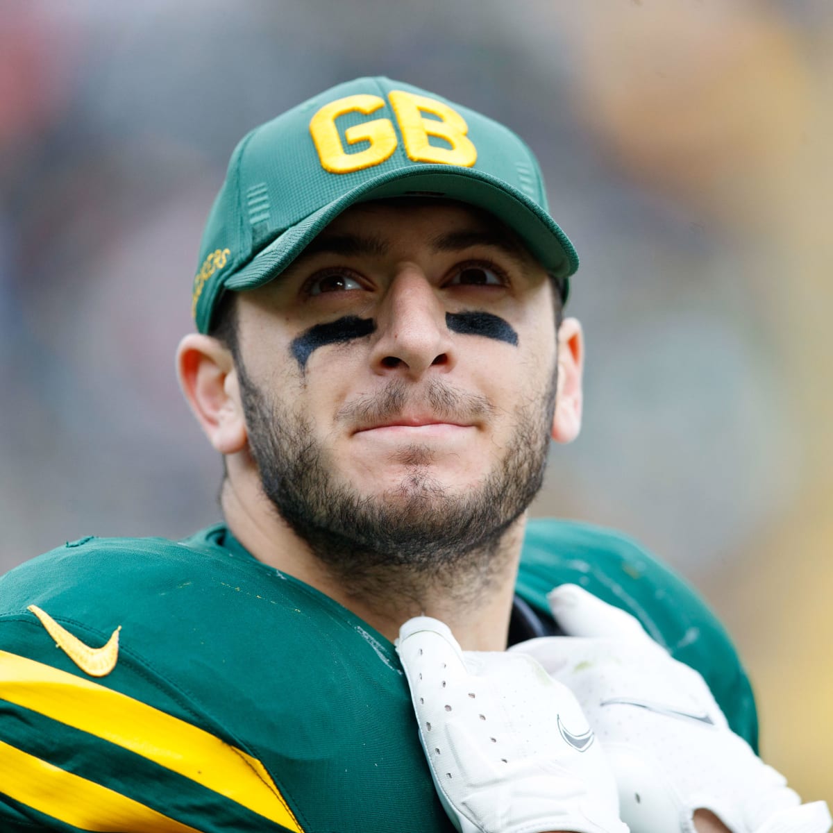 Green Bay Packers' Tyler Davis during the first half of an NFL