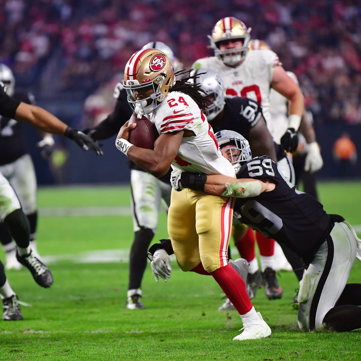 Ways to Watch and Listen in the UK: 49ers vs. Raiders Week 17