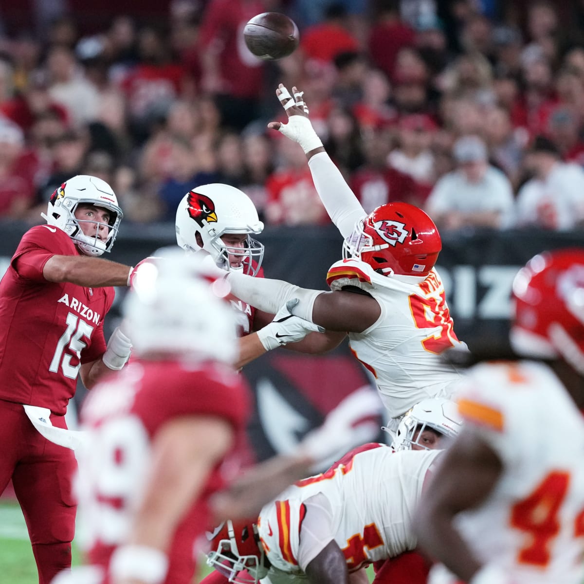 The Cardinals' offensive starters vs. Chiefs