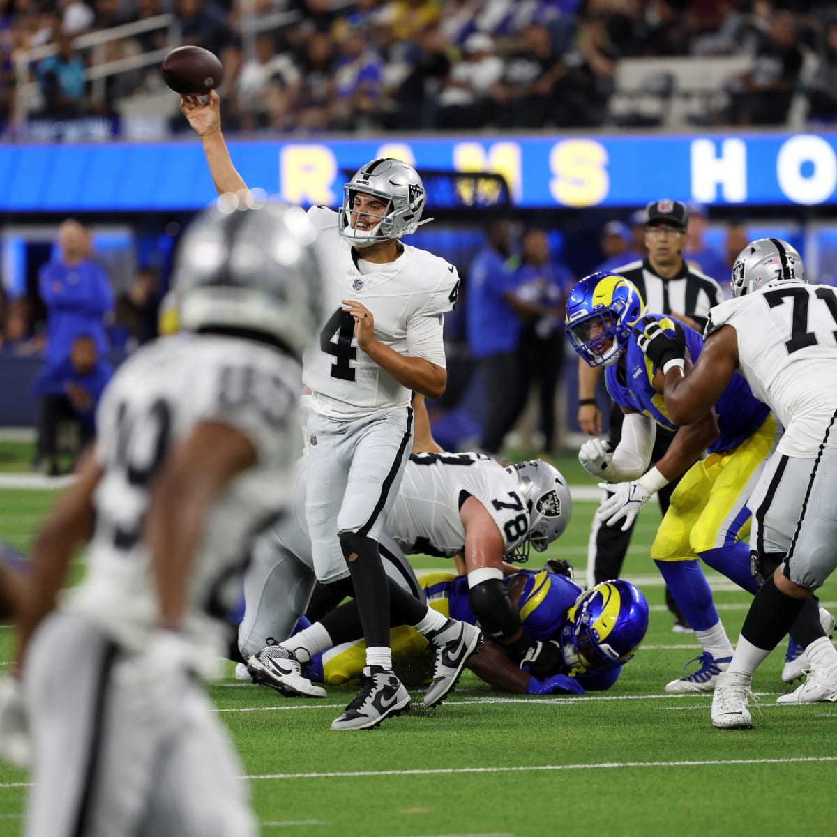 Report: Raiders expected to start rookie QB Aidan O'Connell