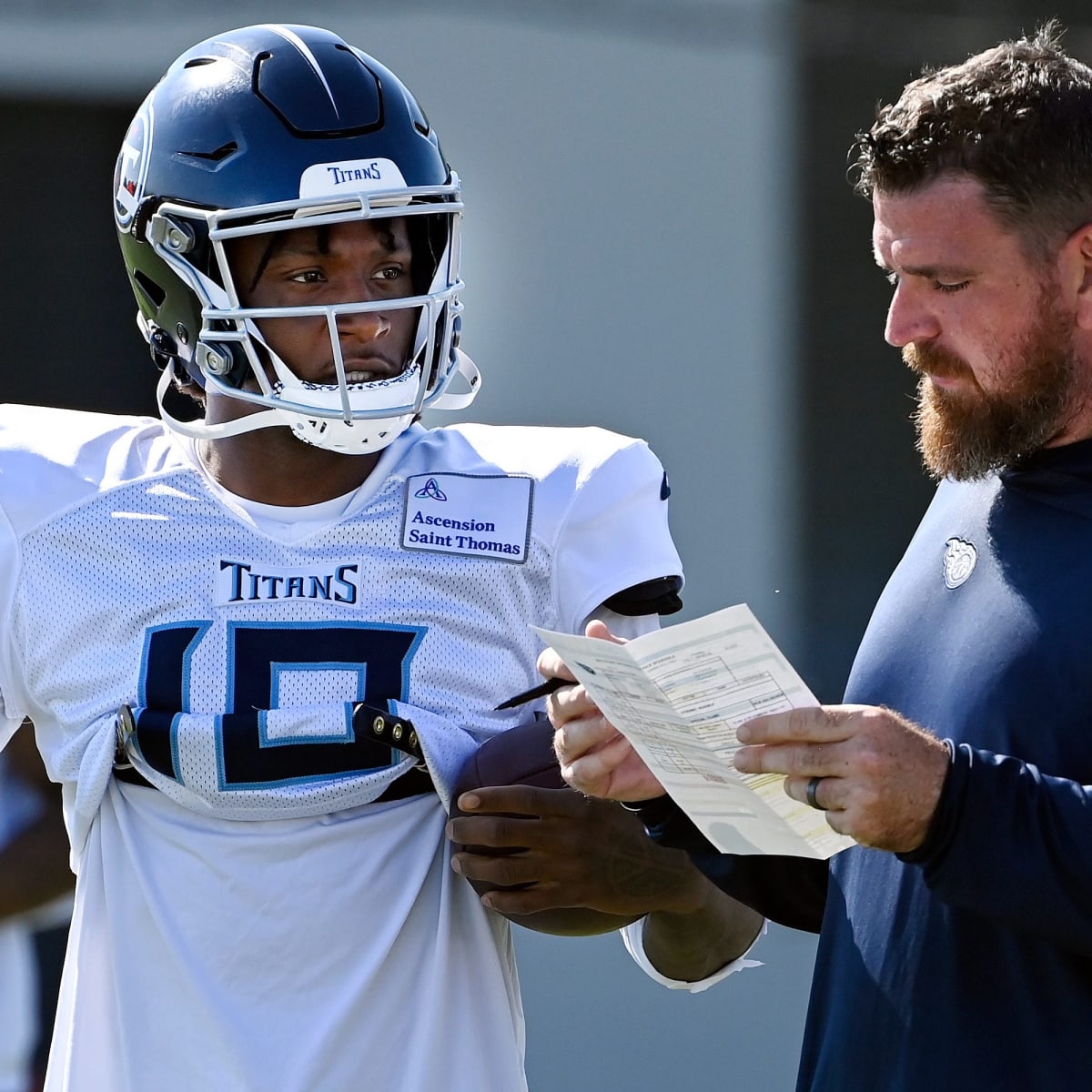 Notes from a unique Titans training camp scrimmage - A to Z Sports