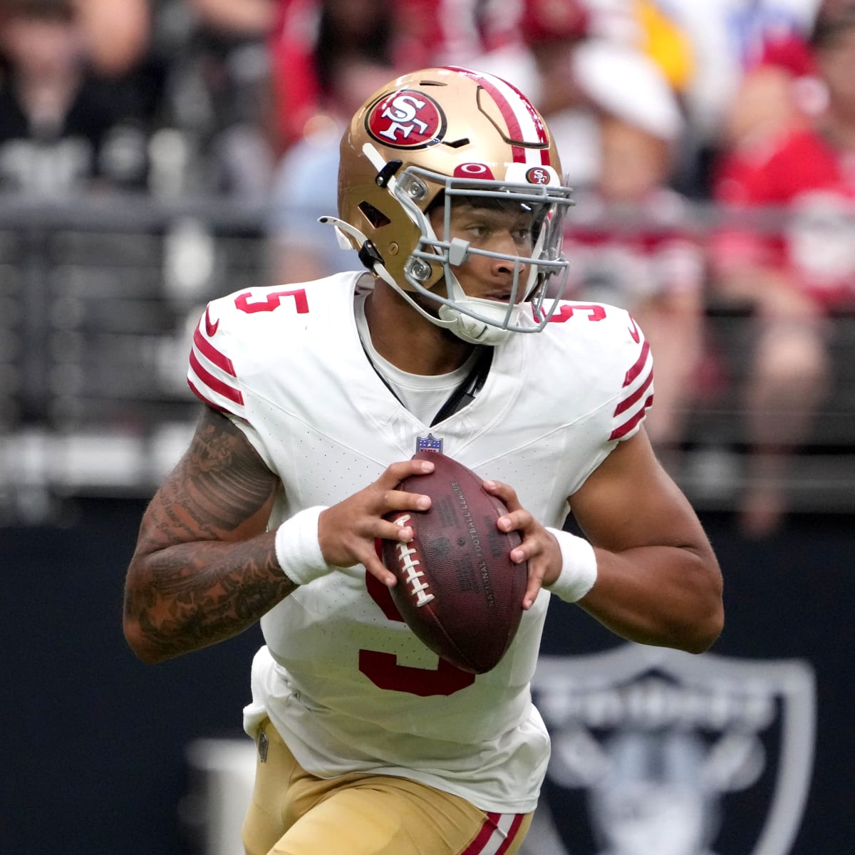 John Lynch on report that 49ers have been shopping Trey Lance: That's not  accurate