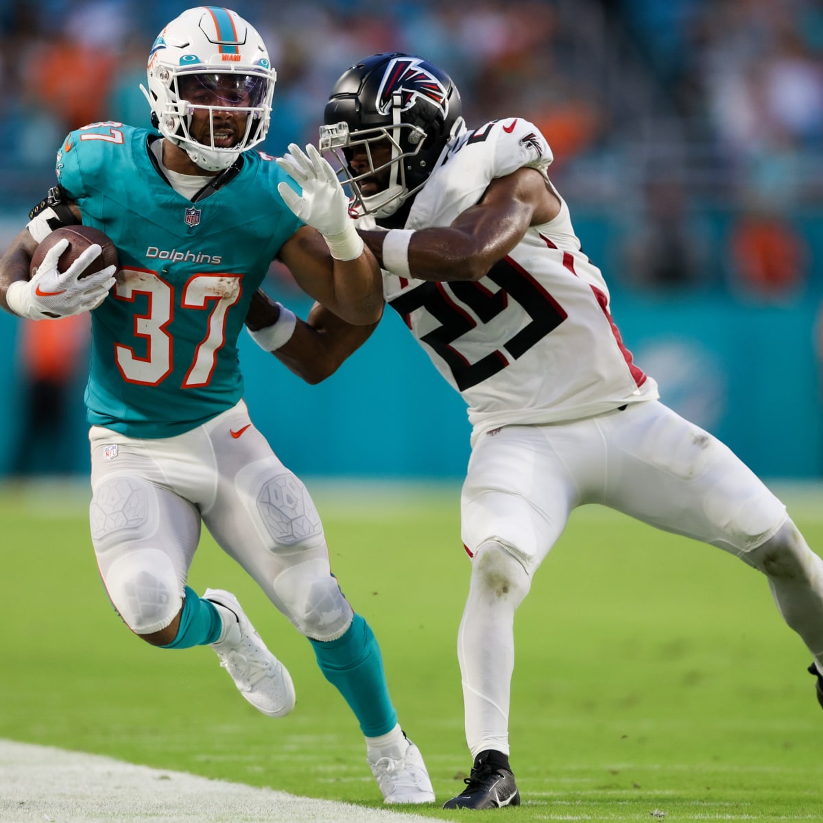 Dolphins activate both Myles Gaskin and Salvon Ahmed