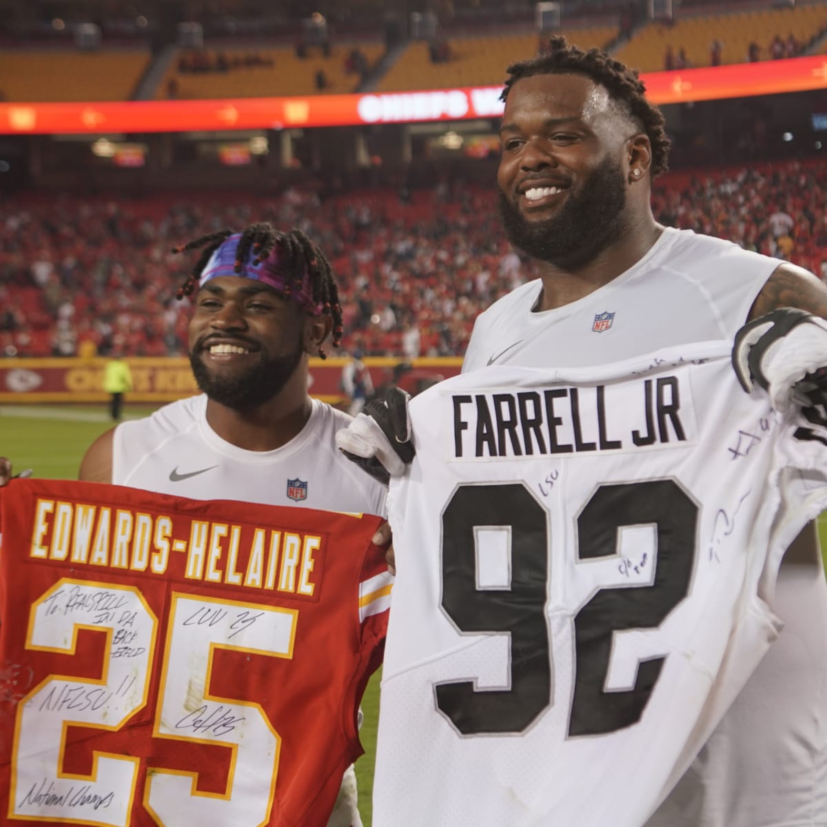 Kansas City Chiefs' Neil Farrell, Darius Rush reveal jersey numbers - A to  Z Sports