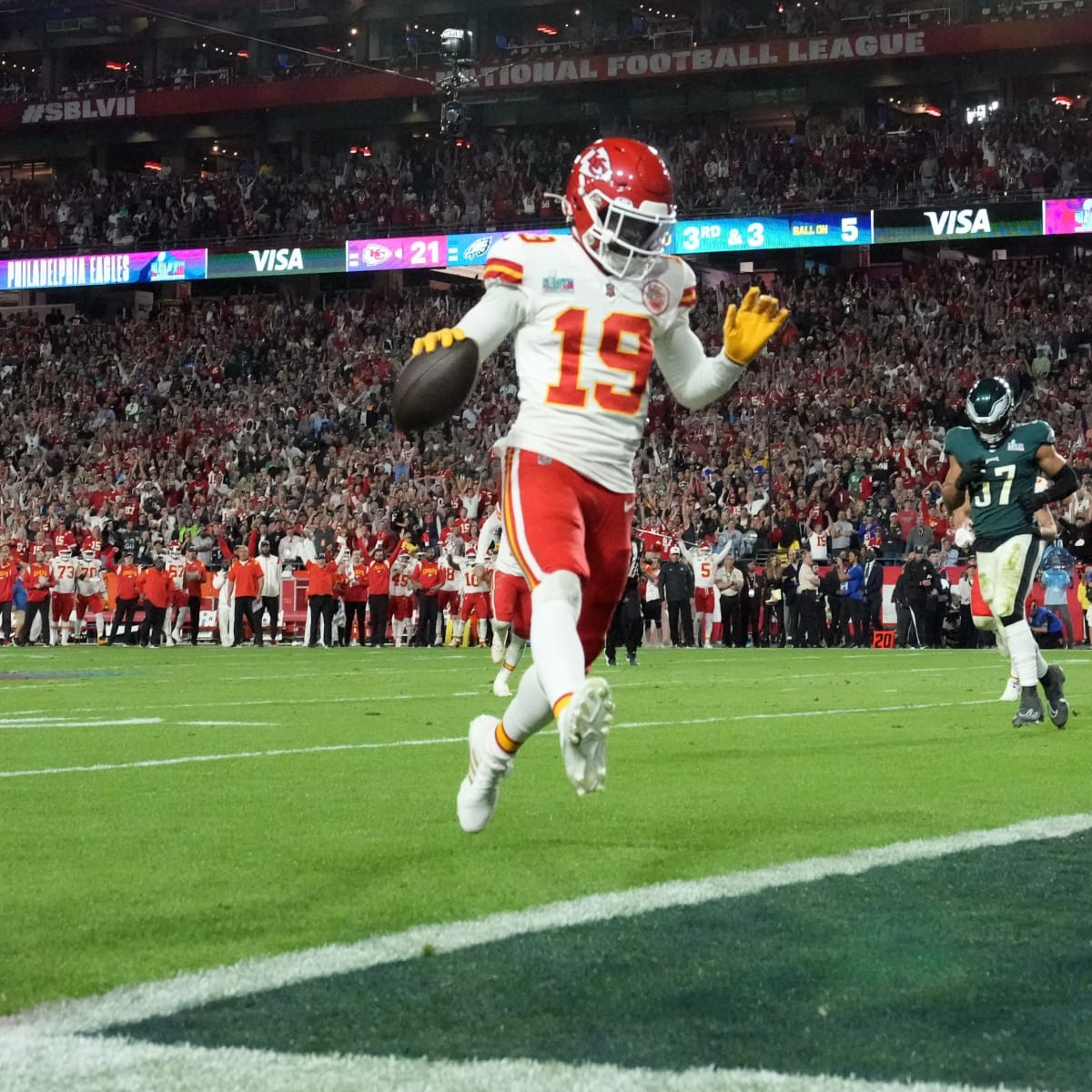 Chiefs' Kadarius Toney saw 'blood in the water'  then made