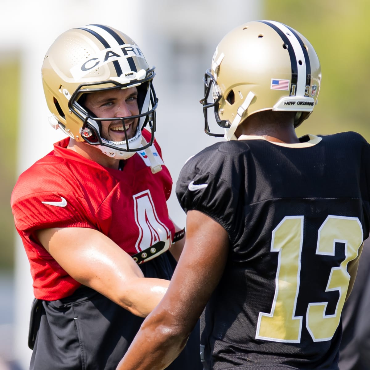 Saints QB Carr getting to know new teammates better with cross-country trip