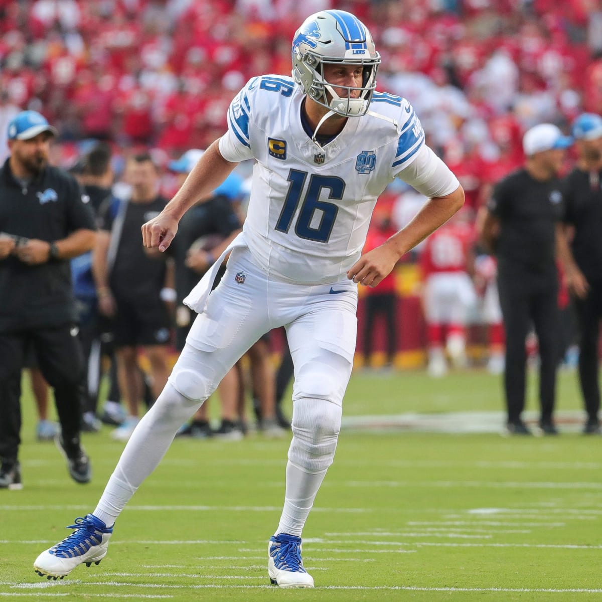 Jared Goff closing in on NFL record for consecutive passes without an  interception - NBC Sports