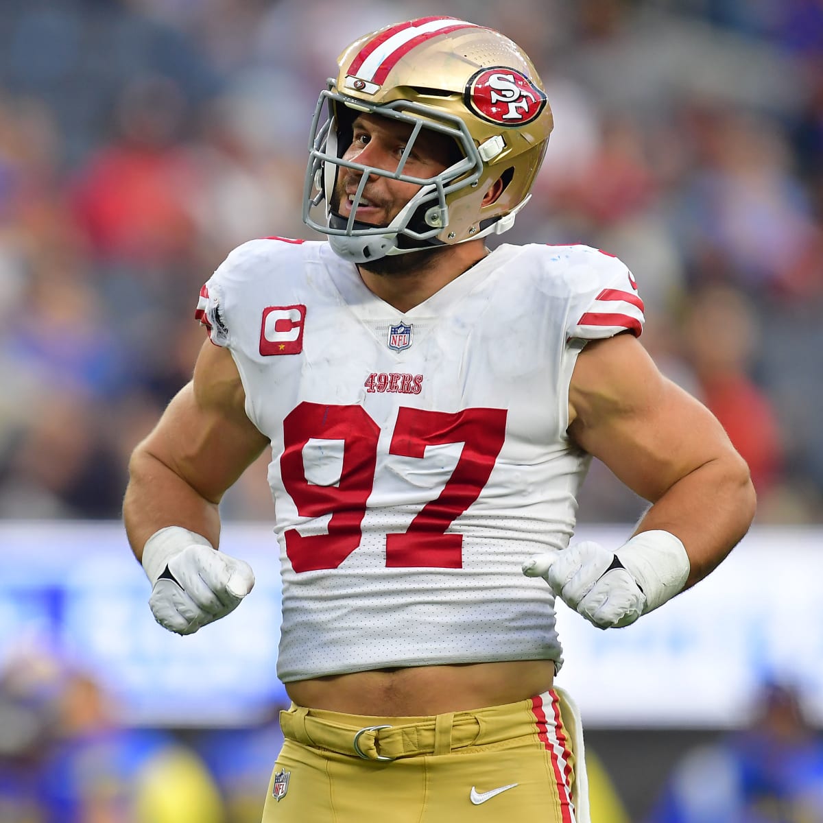 49ers DE Nick Bosa feels 'weight off' shoulders with new extension,  'confident' vs. Steelers