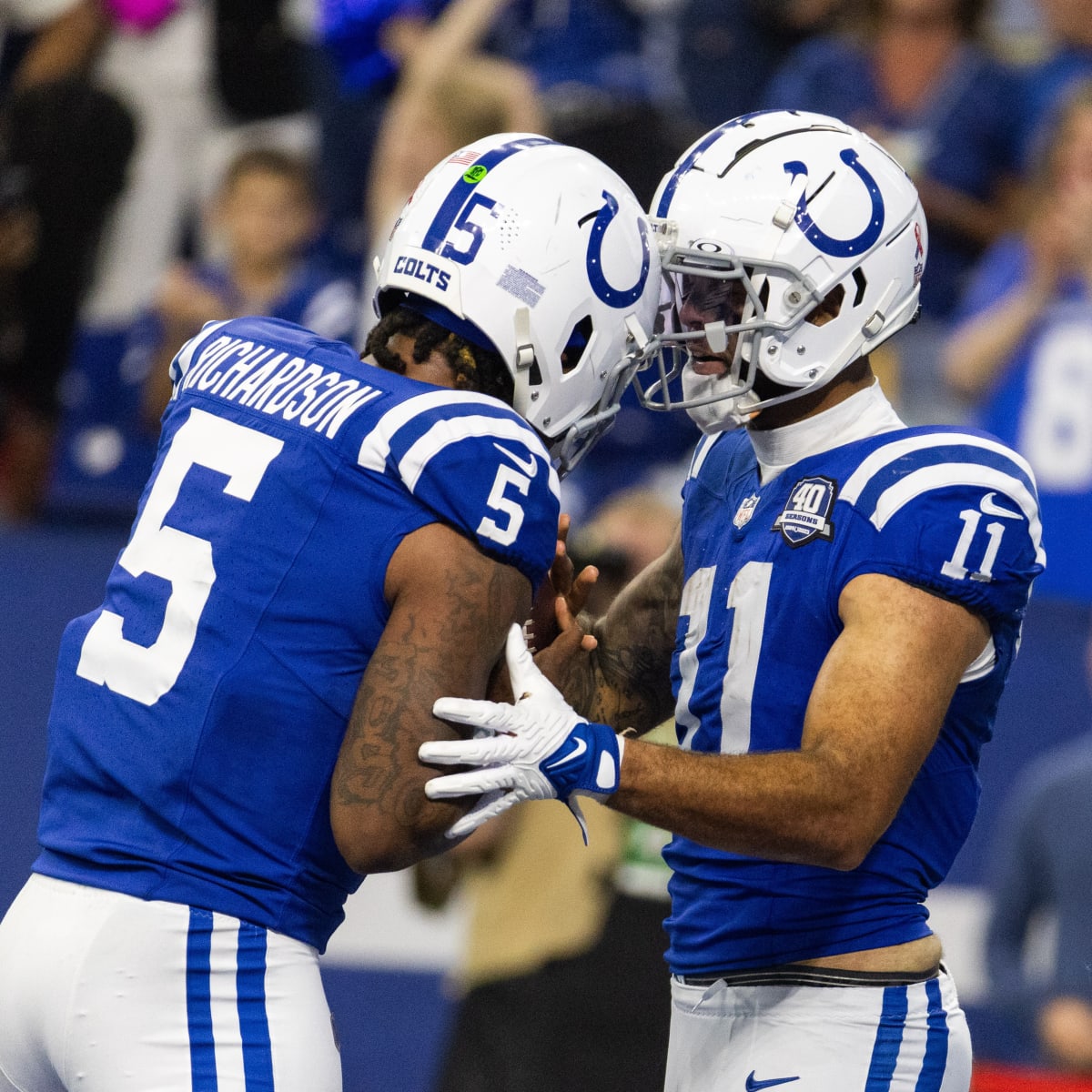 Colts rookie QB Anthony Richardson throws bad INT on his first preseason  possession