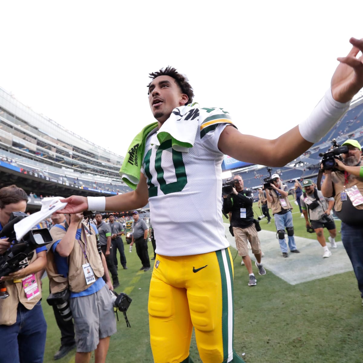 Justin Fields shows true colours after Chicago Bears beaten by Green Bay  Packers - Mirror Online