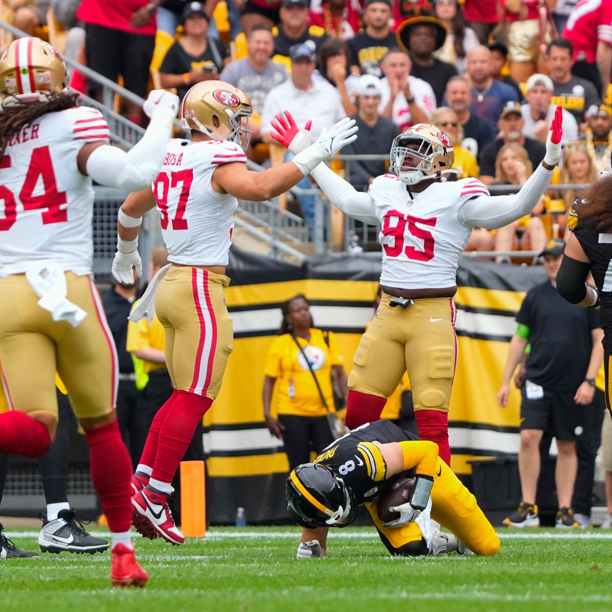 49ers' Kyle Shanahan encouraged by Ambry Thomas' first NFL start – NBC  Sports Bay Area & California