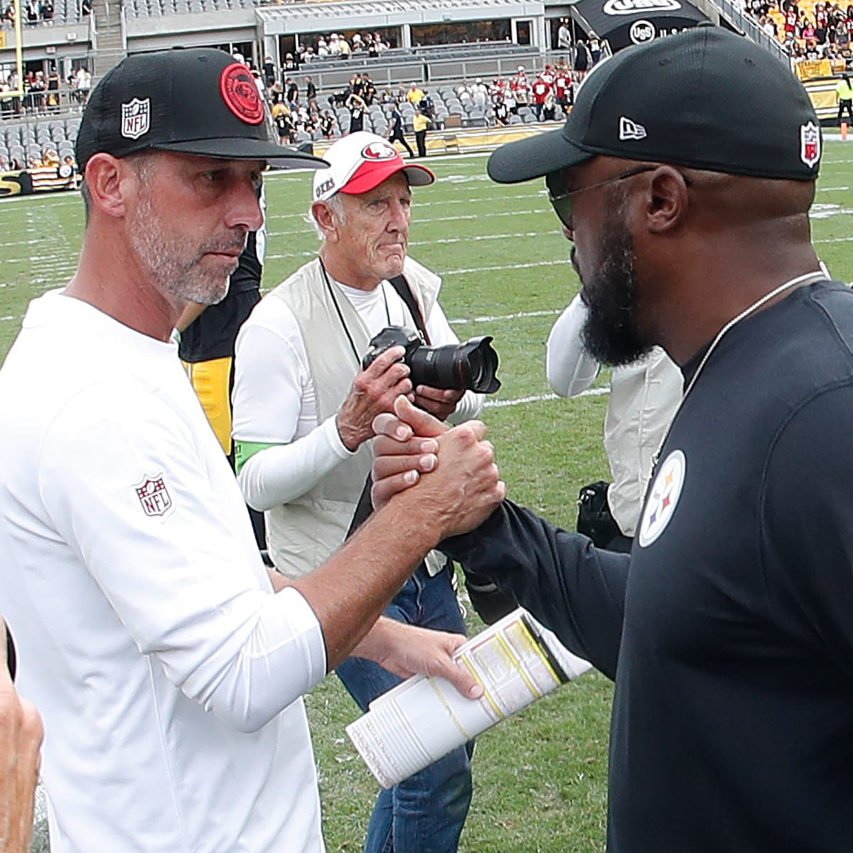 The 49ers get off to a fast start to the season with a blowout win over the  Steelers