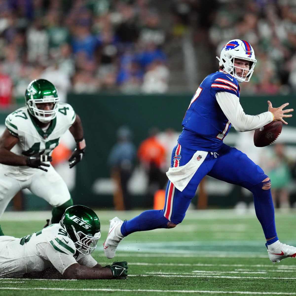 Bills' Josh Allen has one of his worst days in the NFL in a loss to the  Rodgers-less Jets