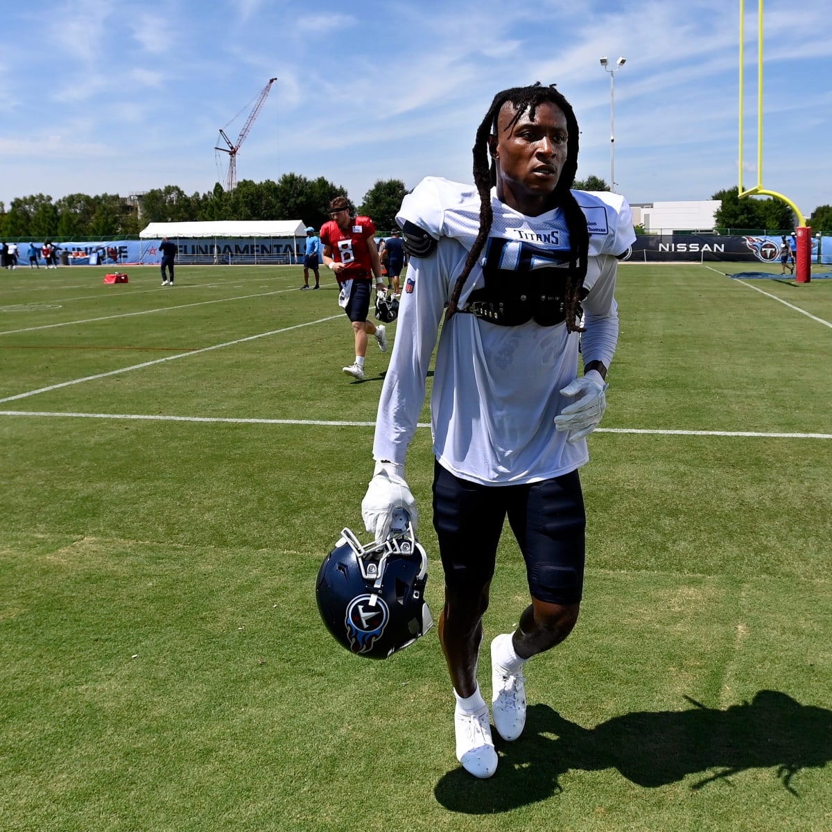 DeAndre Hopkins' ankle has him questionable for Titans' home opener vs  Chargers