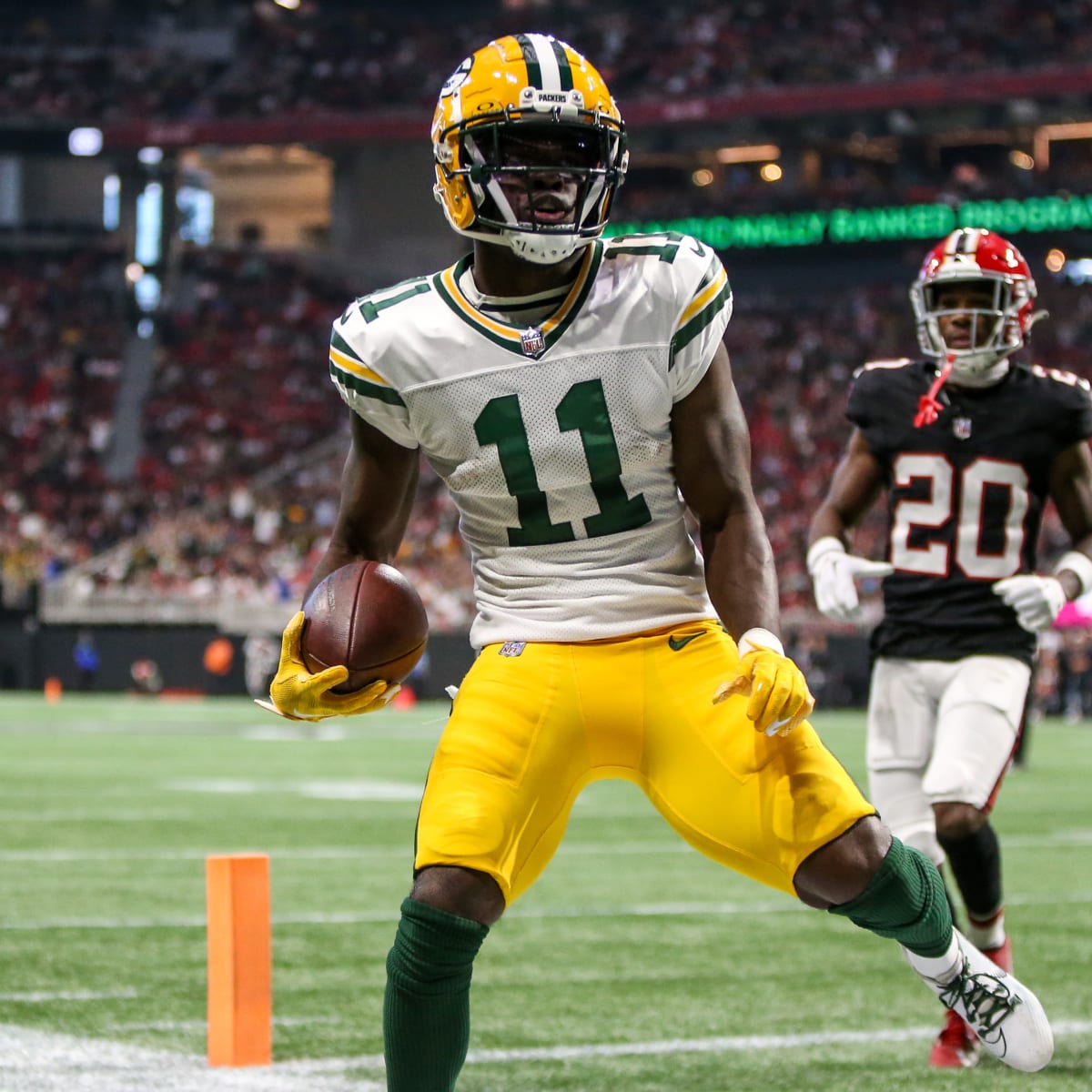 Jayden Reed learns tough lesson in Packers' loss to Falcons - A to Z Sports