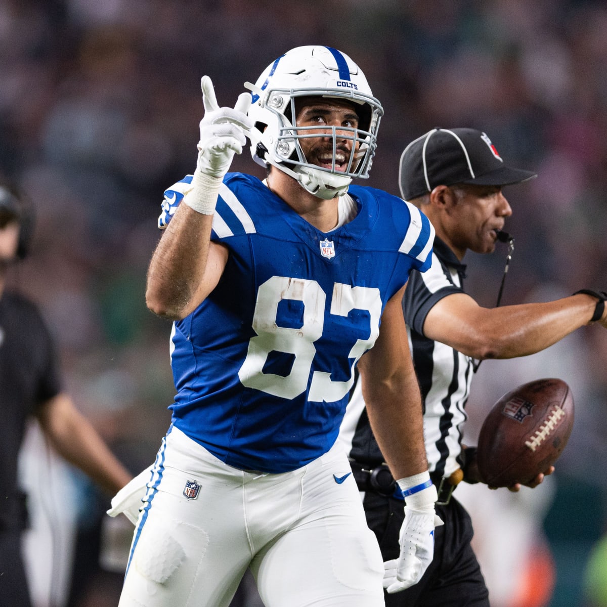 Kylen Granson: Indianapolis Colts tight end celebrates first career  touchdown with humorous photoshoot