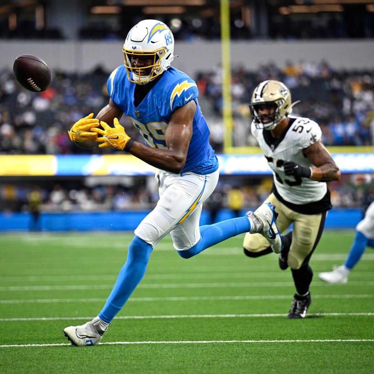 Chargers' Donald Parham is showing to be elite end zone target for