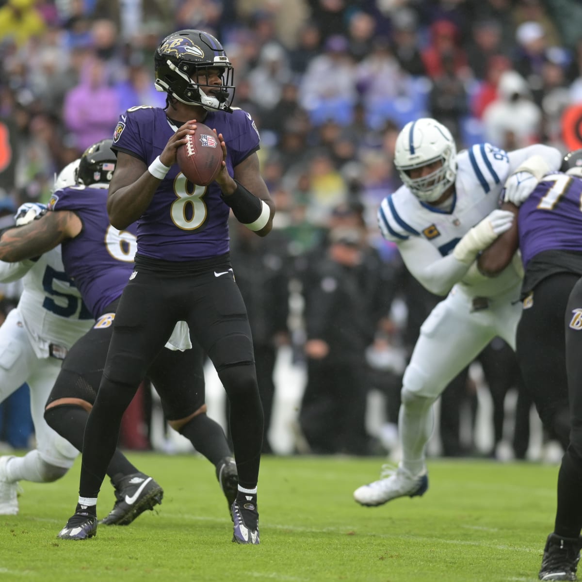 Ravens lose in overtime in close one to Colts