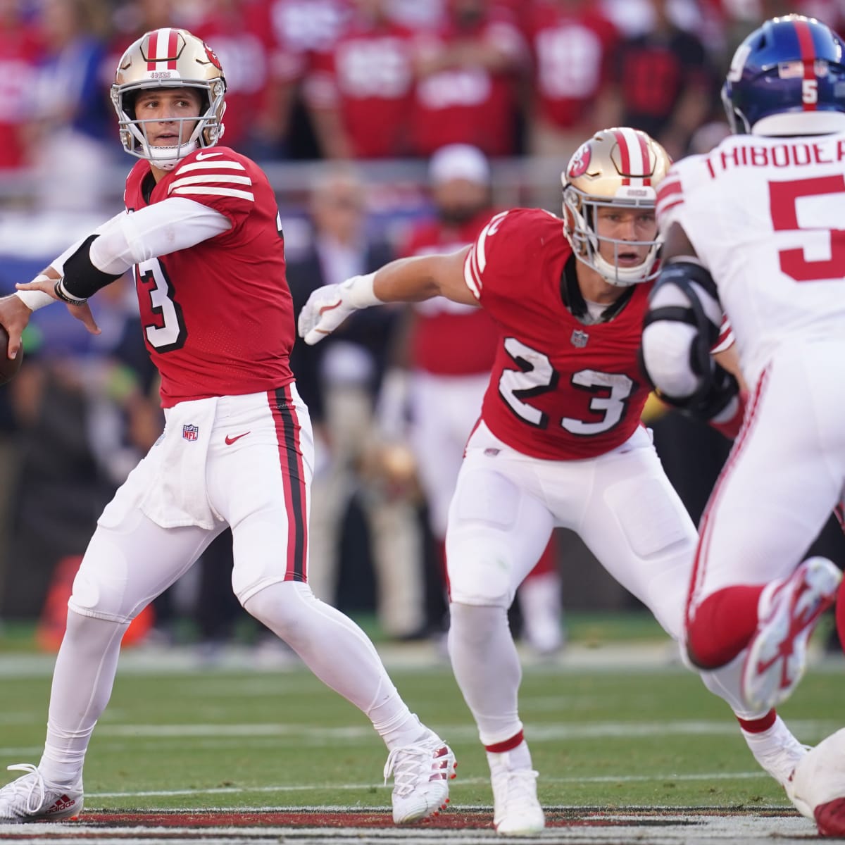 Brock Purdy is clearly the 49ers' starting quarterback, and he's