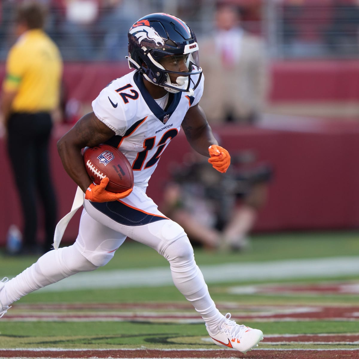 Denver Broncos' Montrell Washington during an NFL football game