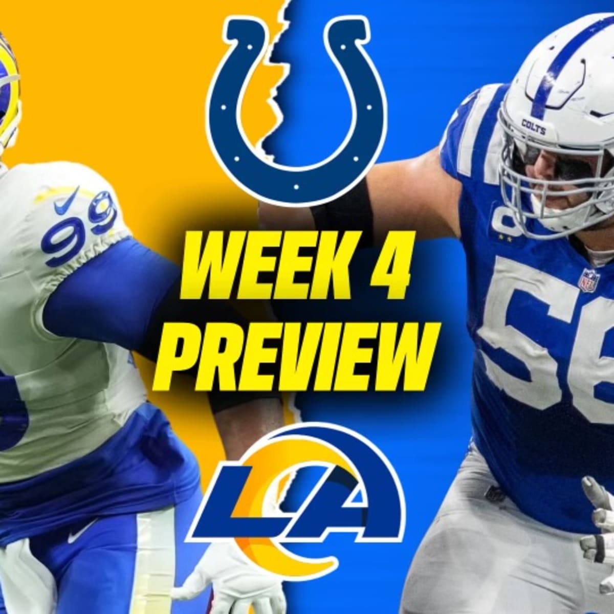 First Look: Rams return to Midwest in Week 4 for matchup with Colts