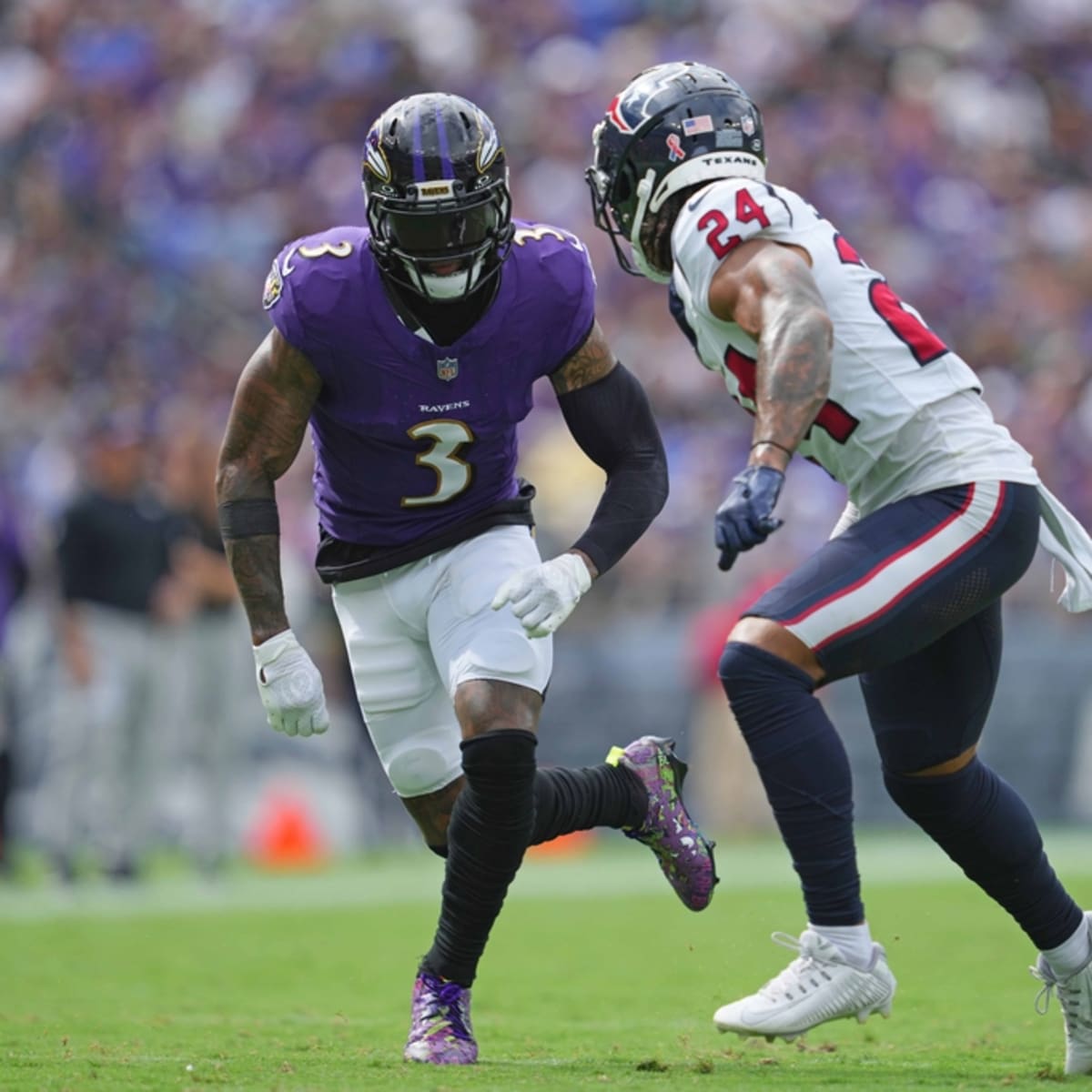 Ravens vs. Texans Injury Report — Week 1